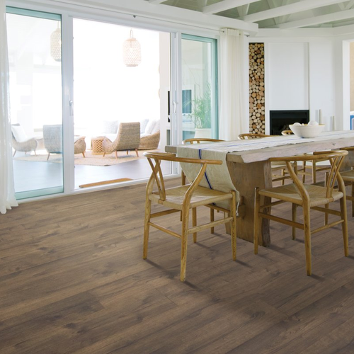 Budget Flooring & Shutters provides laminate flooring for your space in Las Vegas, NV Briarfield- Tanned Oak